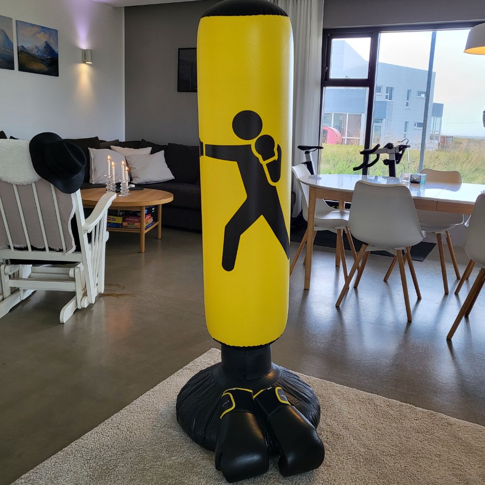 Boxpúði &amp; boxhanskar - Saman í setti!