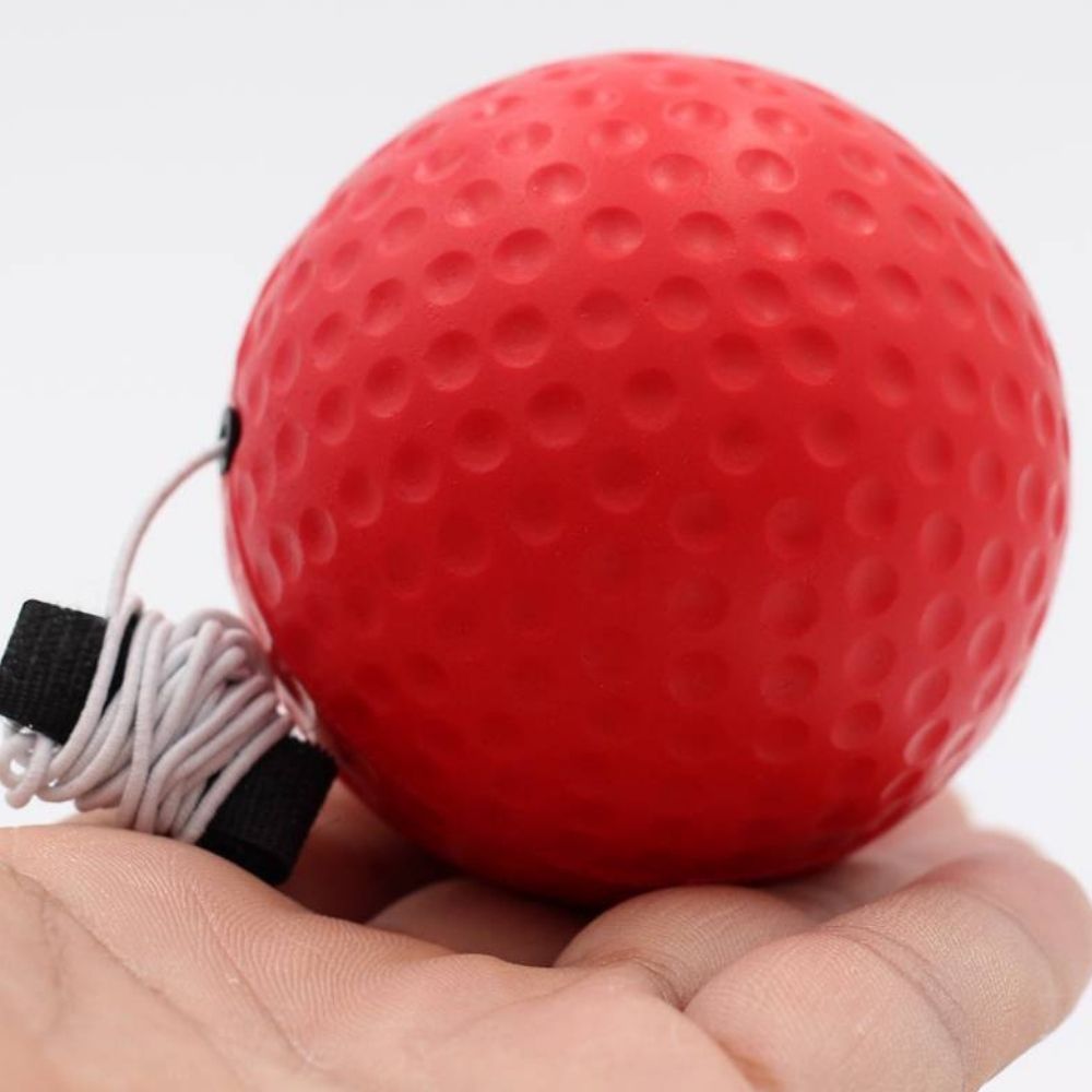 Boxbolti með bandi. Festing á höfuðið